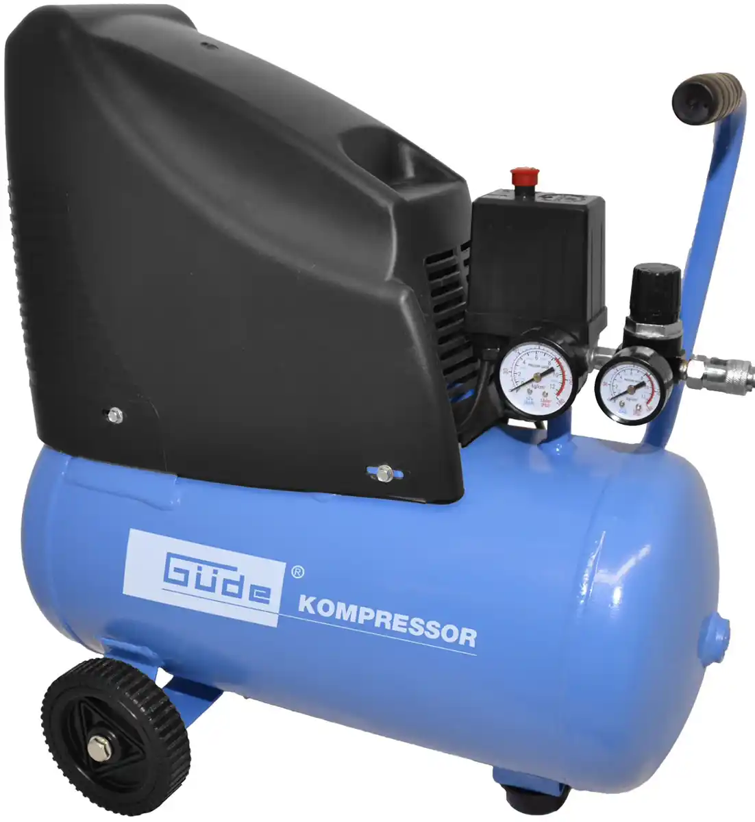 Bild 1 von Güde Kompressor 220/08/24 8 bar 24 l 140 l/min 1,1KW ölfrei