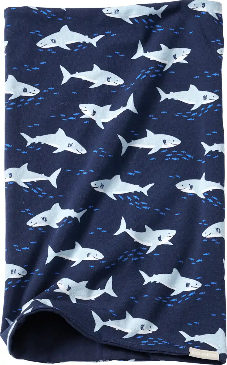 Bild 1 von ALANA Loop Schal Pro Climate mit Hai-Muster, blau, 1 St