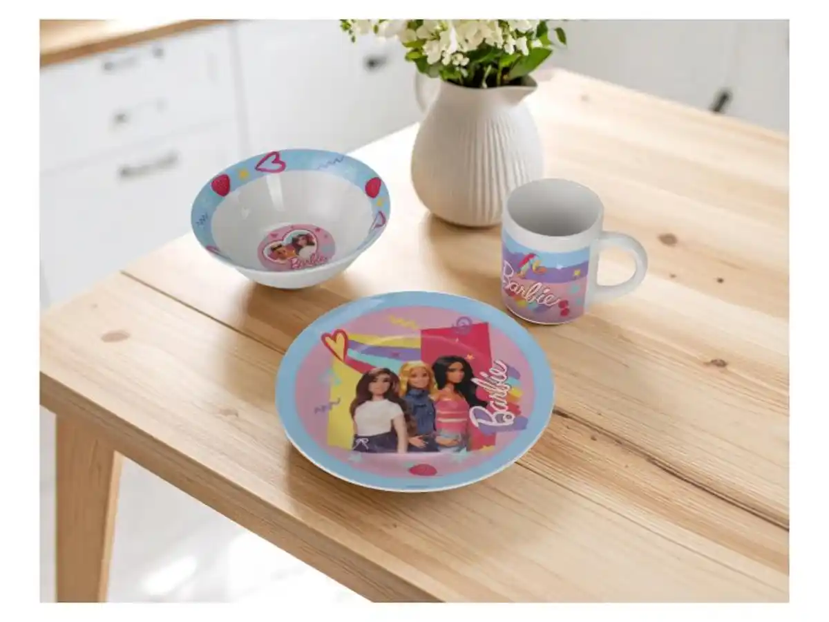 Bild 1 von Frühstücksset »Barbie / Gabby / Paw Patrol / Rubble + Crew«