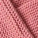 Bild 2 von PUSBLU Loop Schal aus Strick, rosa, 1 St