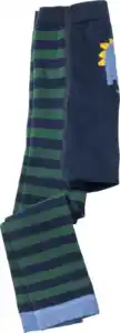 ALANA Leggings mit Dino-Motiv, blau & grün, Gr. 98/104, 1 St