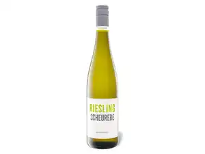 Riesling Scheurebe Rheinhessen QbA halbtrocken, Weißwein 2024