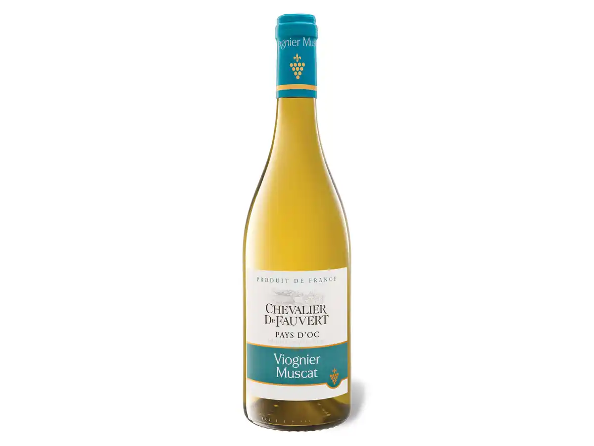 Bild 1 von CHEVALIER DE FAUVERT Viognier Muscat IGP trocken, Weißwein 2023