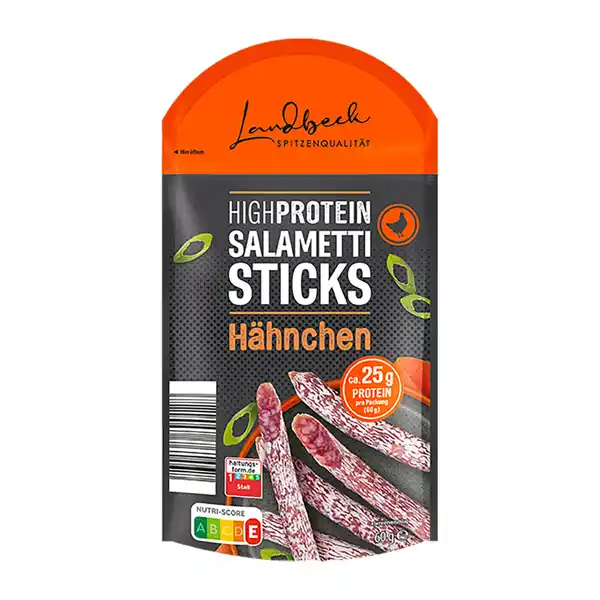 Bild 3 von LANDBECK High-Protein-Salametti