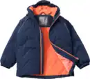 Bild 1 von PUSBLU Winterjacke mit Raglanärmeln, blau & orange, Gr. 122/128, 1 St