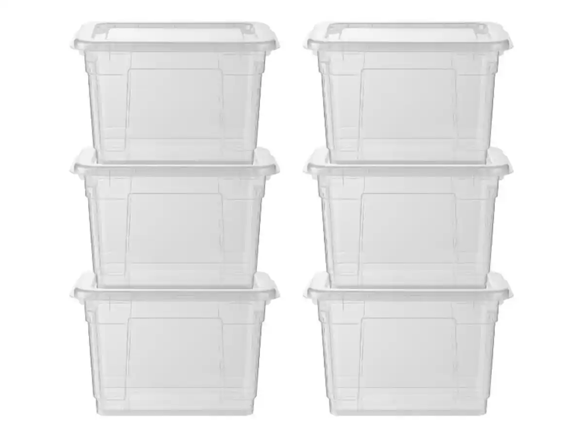 Bild 1 von W5 Boxen 5 l mit Deckel, 6er Set""