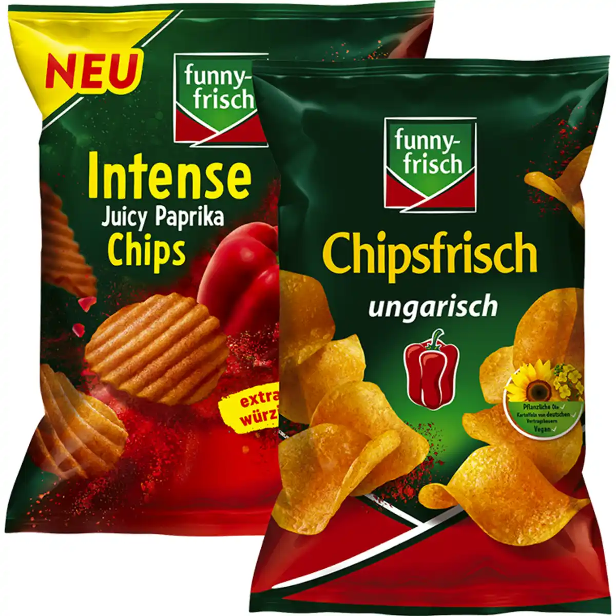 Bild 1 von funny-frisch Chipsfrisch, Ofen Chips, Intense oder Erdnuss Flippies