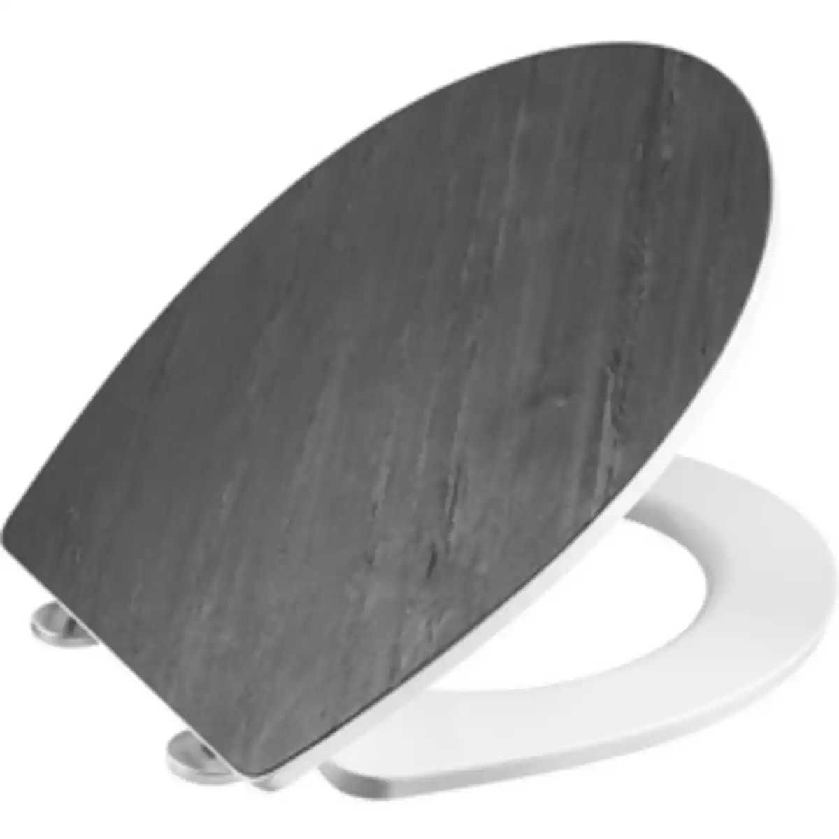 Bild 1 von WELLWATER WC-Sitz »Noir«, Duroplast mit Natursteinplatte, mit Absenkautomatik