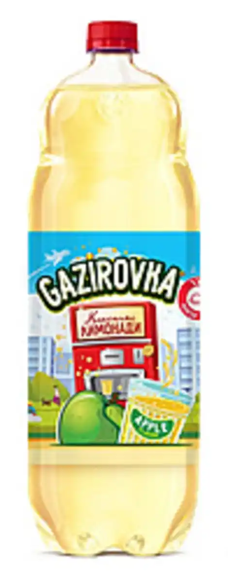 Bild 1 von "GAZIROVKA" Kohlensäurehaltiges Erfrischungsgetränk mit Apfe...