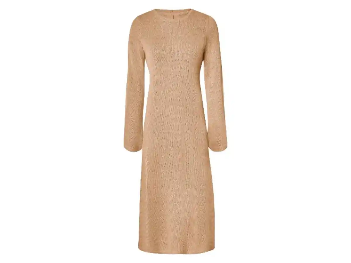 Bild 1 von ESMARA® Damen Kleid, Gehschlitz an der Rückseite