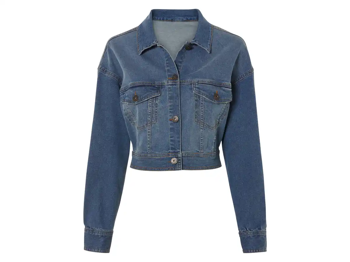 Bild 1 von ESMARA® Damen Jeansjacke (Dunkelblau, 42)