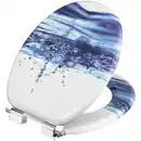 Bild 1 von WELLWATER WC-Sitz »WATERDROP«, MDF, D-Form, mit Softclose-Funktion
