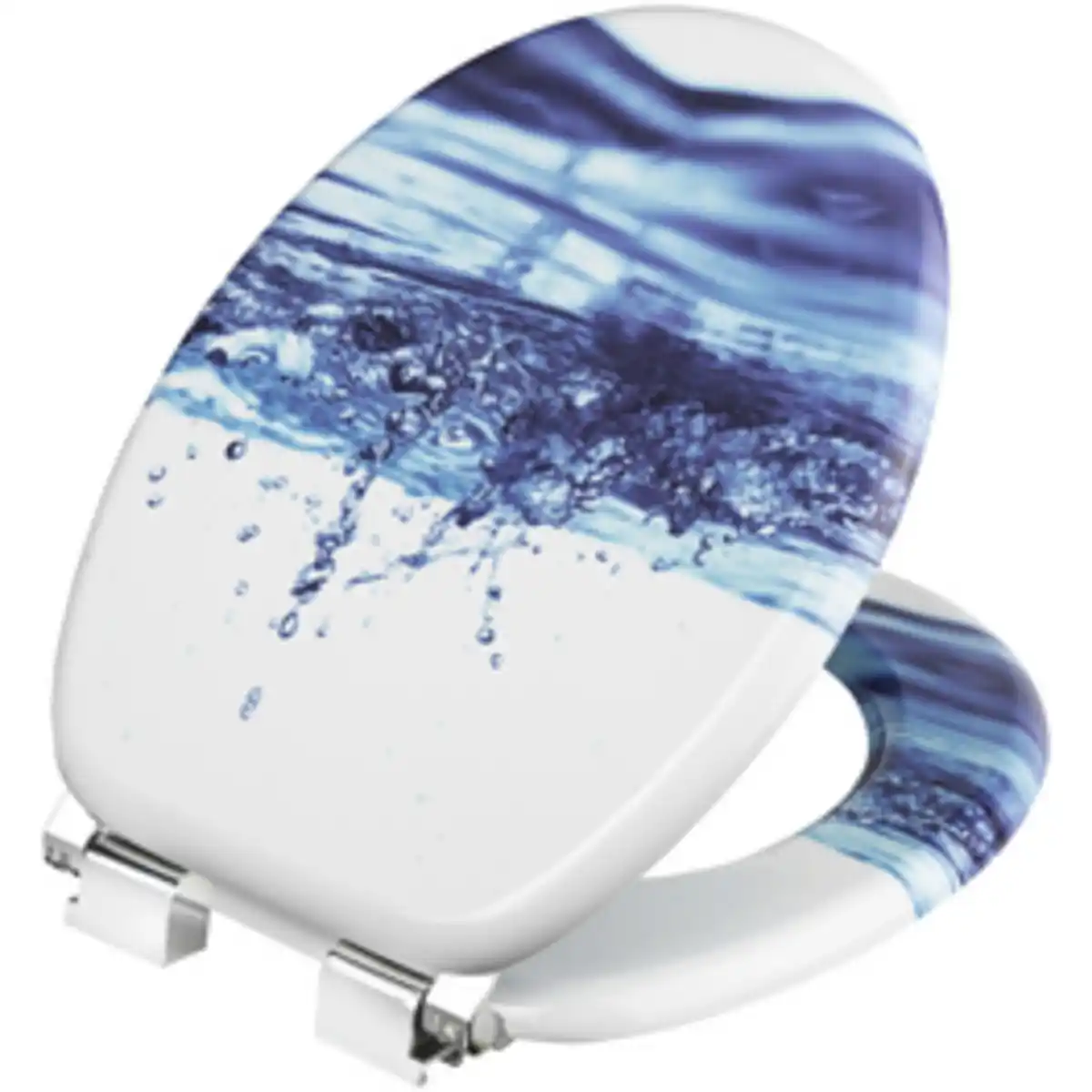 Bild 1 von WELLWATER WC-Sitz »WATERDROP«, MDF, D-Form, mit Softclose-Funktion