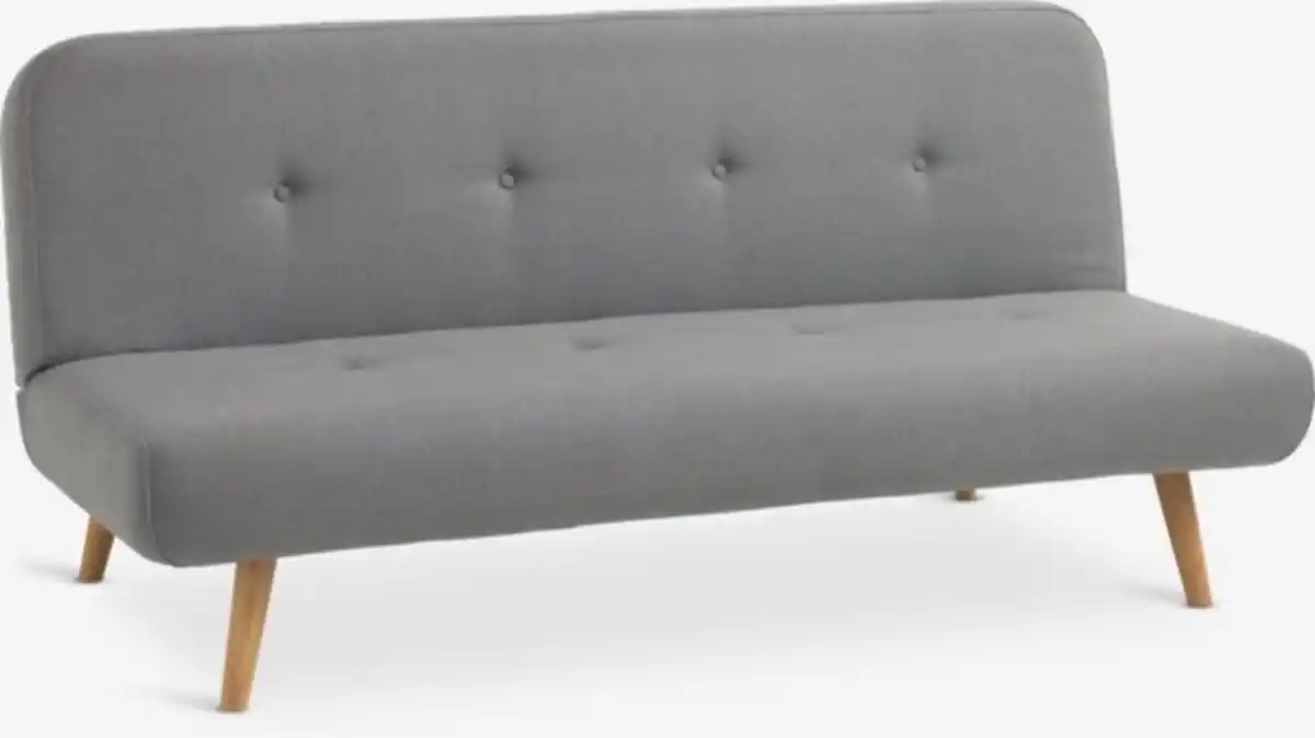 Bild 1 von Schlafsofa JUVRE Stoff hellgrau/natur