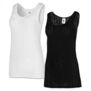 LadyLife Jacquard-Achselhemd 2er-Pack