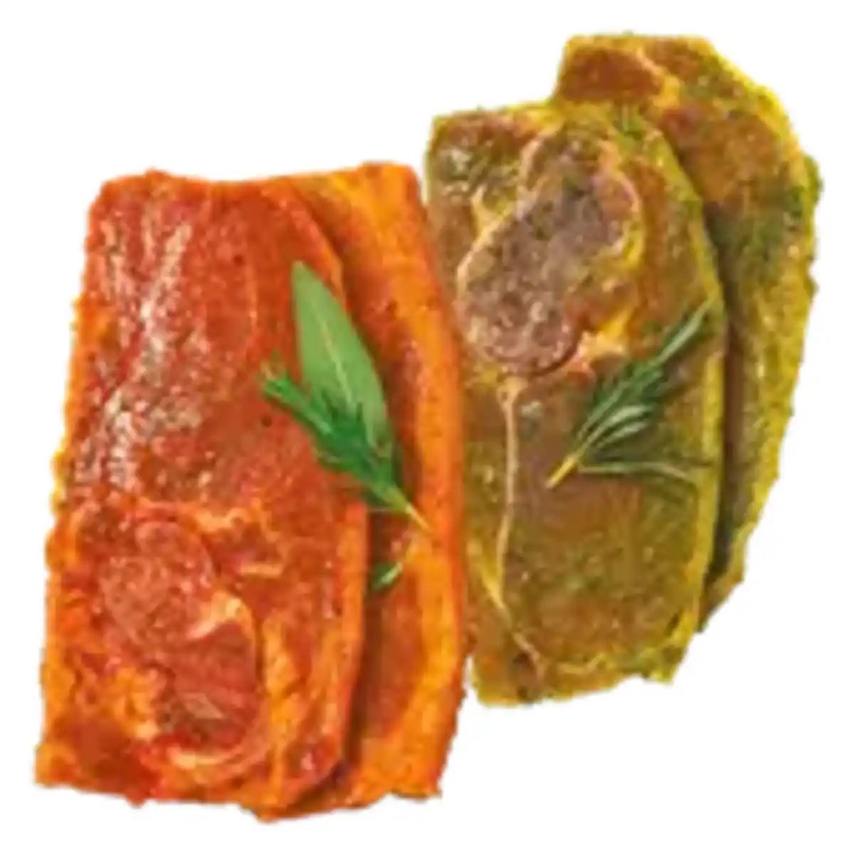 Bild 1 von MEINE FLEISCHEREI GRILLSAISON Holzfällersteak vom Schwein mariniert Paprika oder Kräuterbutter