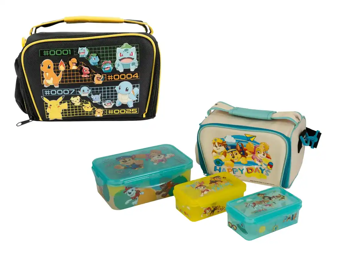 Bild 1 von Kühltasche mit 3 Lunchboxen,  300 ml