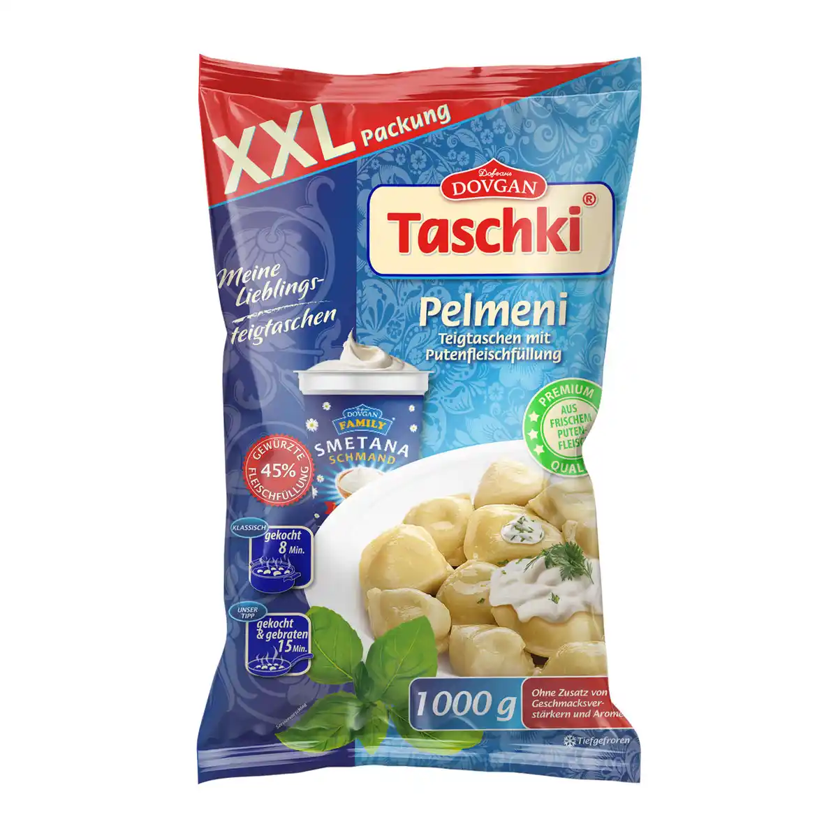 Bild 1 von DOVGAN Taschki Pelmeni Putenfleisch XXL