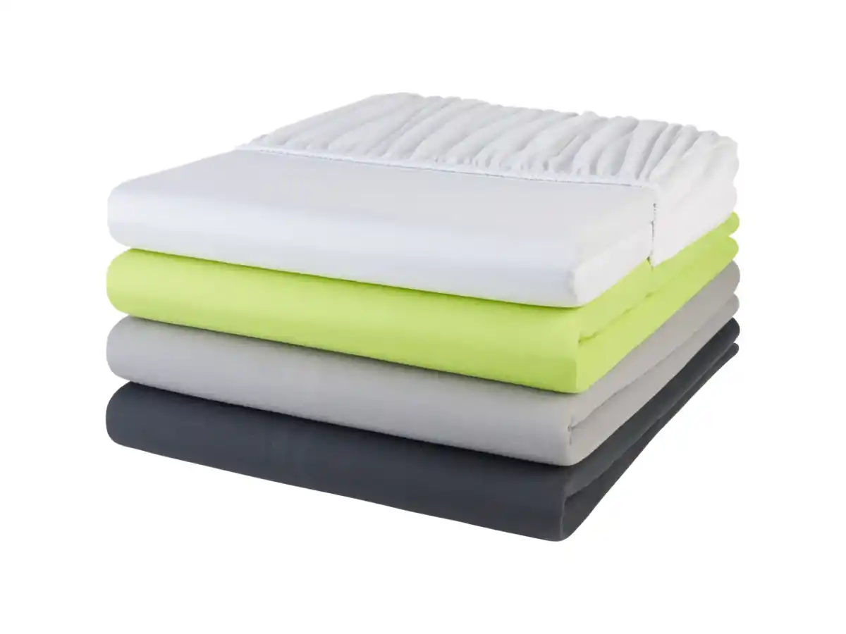 Bild 1 von LIVARNO HOME Jersey-Spannbettlaken