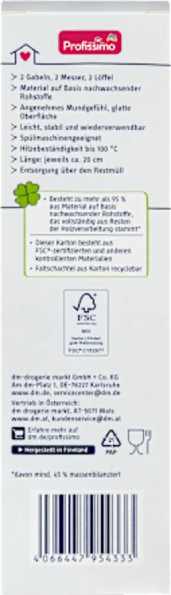 Bild 2 von Profissimo Besteck-Set on tour, 2 St
