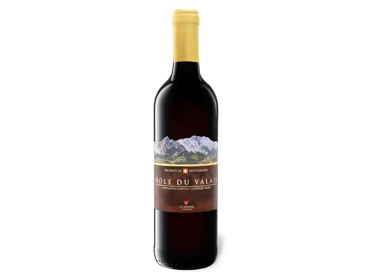 Bild 1 von CAVE ST. PIERRE Dôle du Valais AOC Schweizer Rotwein trocken, Rotwein 2023