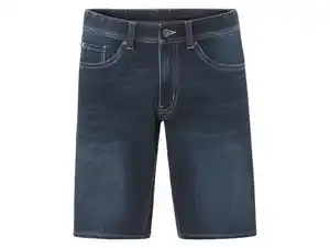 LIVERGY® Herren Bermuda Sweatdenim (Dunkelblau, 48)