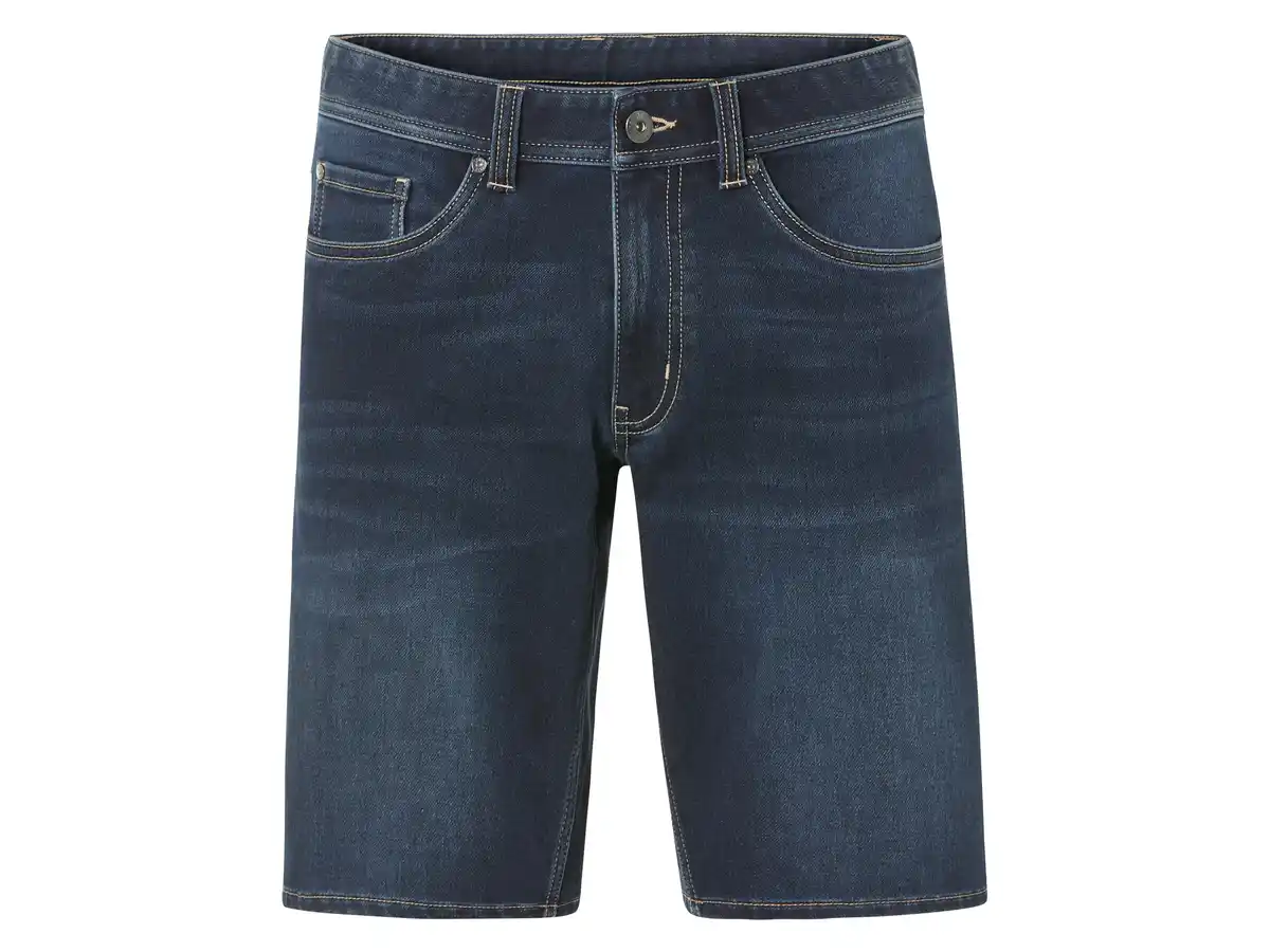 Bild 1 von LIVERGY® Herren Bermuda Sweatdenim (Dunkelblau, 48)