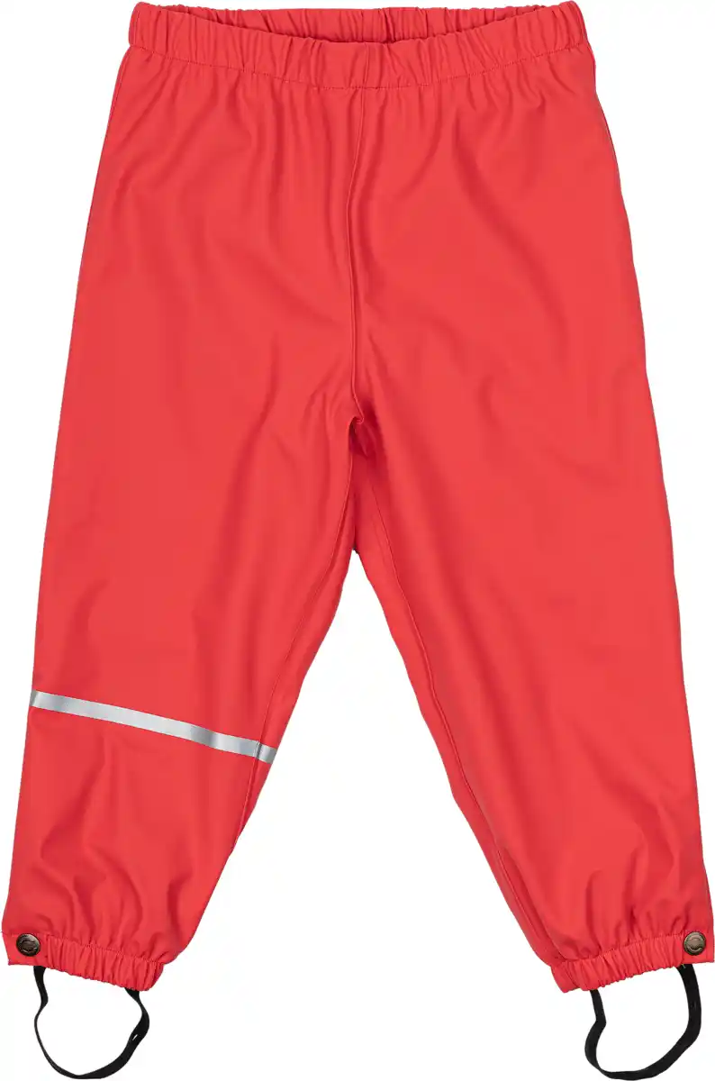 Bild 1 von Mikk-Line Regenhose gefüttert, rot, Gr. 86/92, 1 St