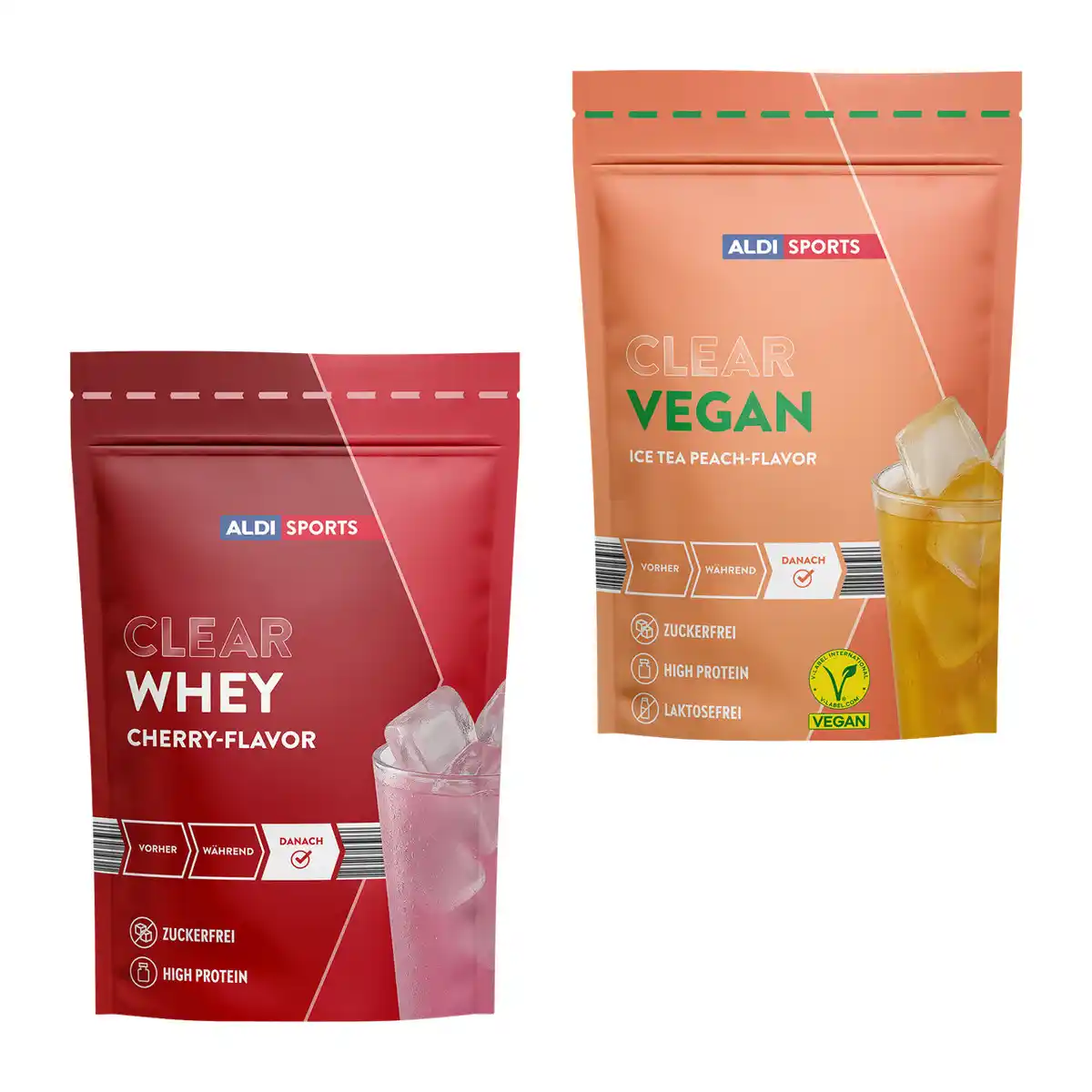 Bild 1 von ALDI Sports Clear Protein Pulver