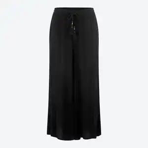 Damen-Crinkle-Hose aus Viskose