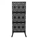 Bild 1 von Dekorative Metall Sichtschutzwand, ca. 160 x 56 cm – Metallfarben