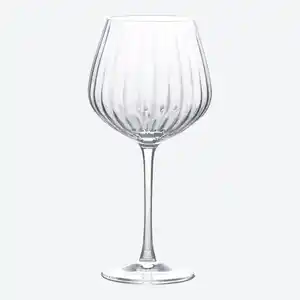 Cocktailglas mit Rillen, ca. 7,8x8,4 cm