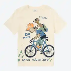 Kinder-Jungen-T-Shirt mit 3D-Druck
