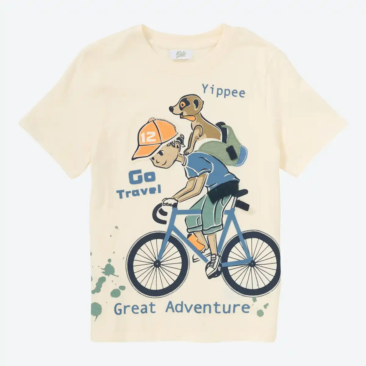 Bild 1 von Kinder-Jungen-T-Shirt mit 3D-Druck