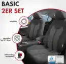 Bild 2 von Autositzbezug Corso Coll. Basic - silber-schwarz