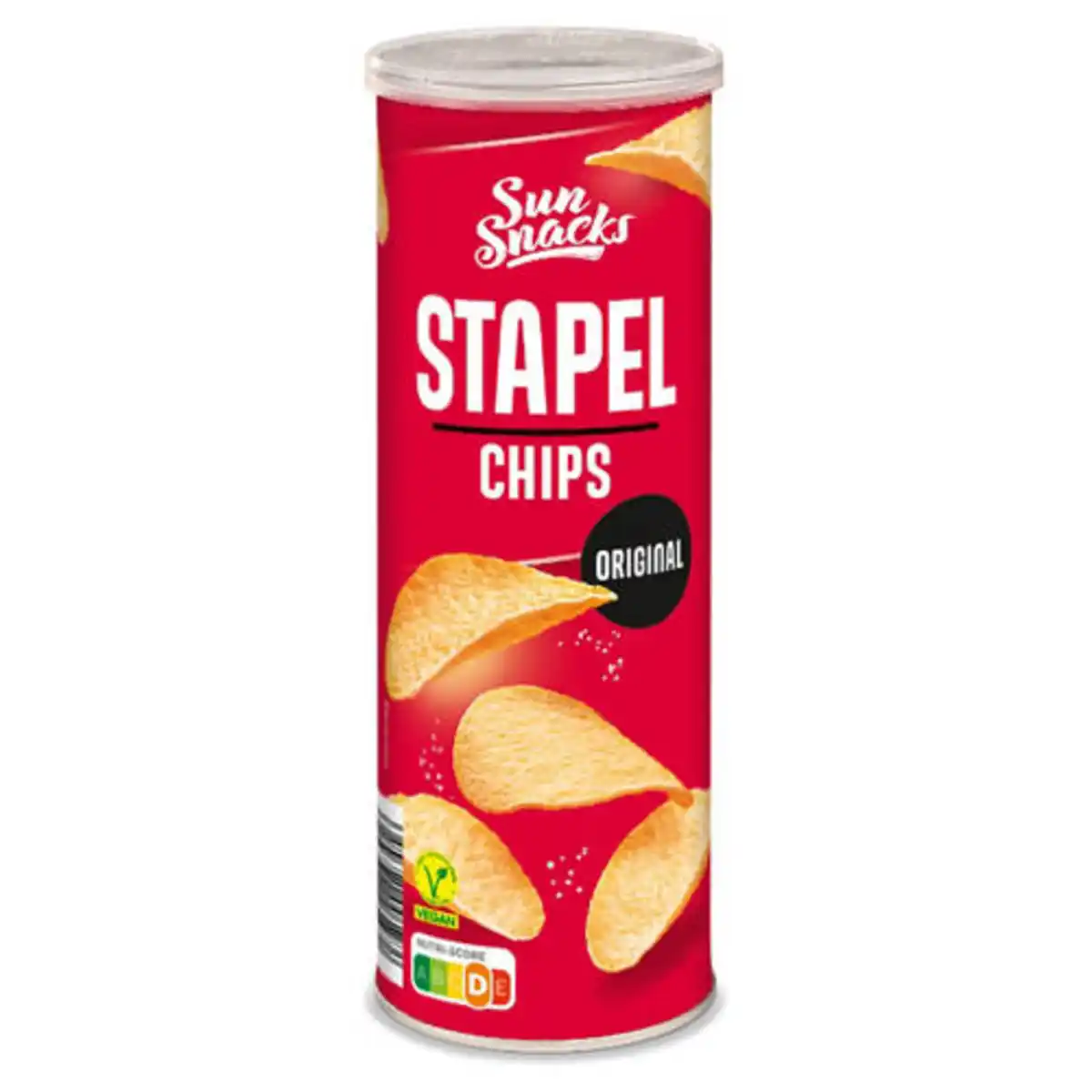 Bild 1 von SUNSNACKS Stapelchips 175 g, Original