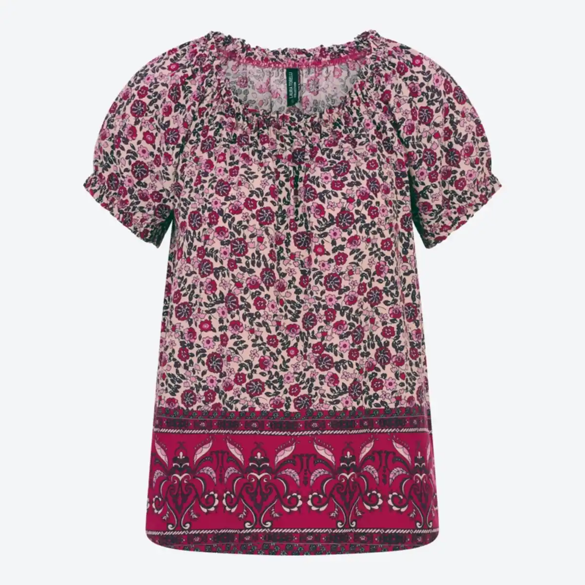 Bild 2 von Damen-Bluse mit Carmen-Ausschnitt