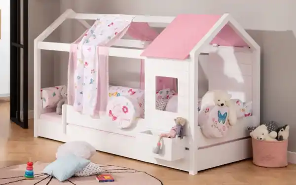 Bild 2 von Paidi - Kuschelbett Plus Tiny House, weiß, 90 x 200 cm