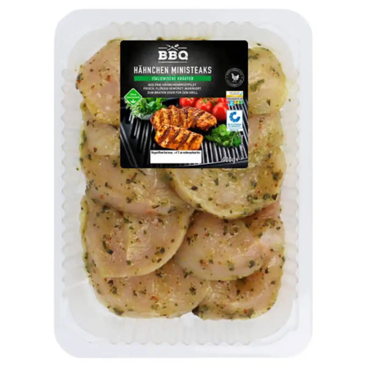 Bild 1 von BBQ Hähnchen-Ministeaks mariniert 400 g, Spicy Pepper