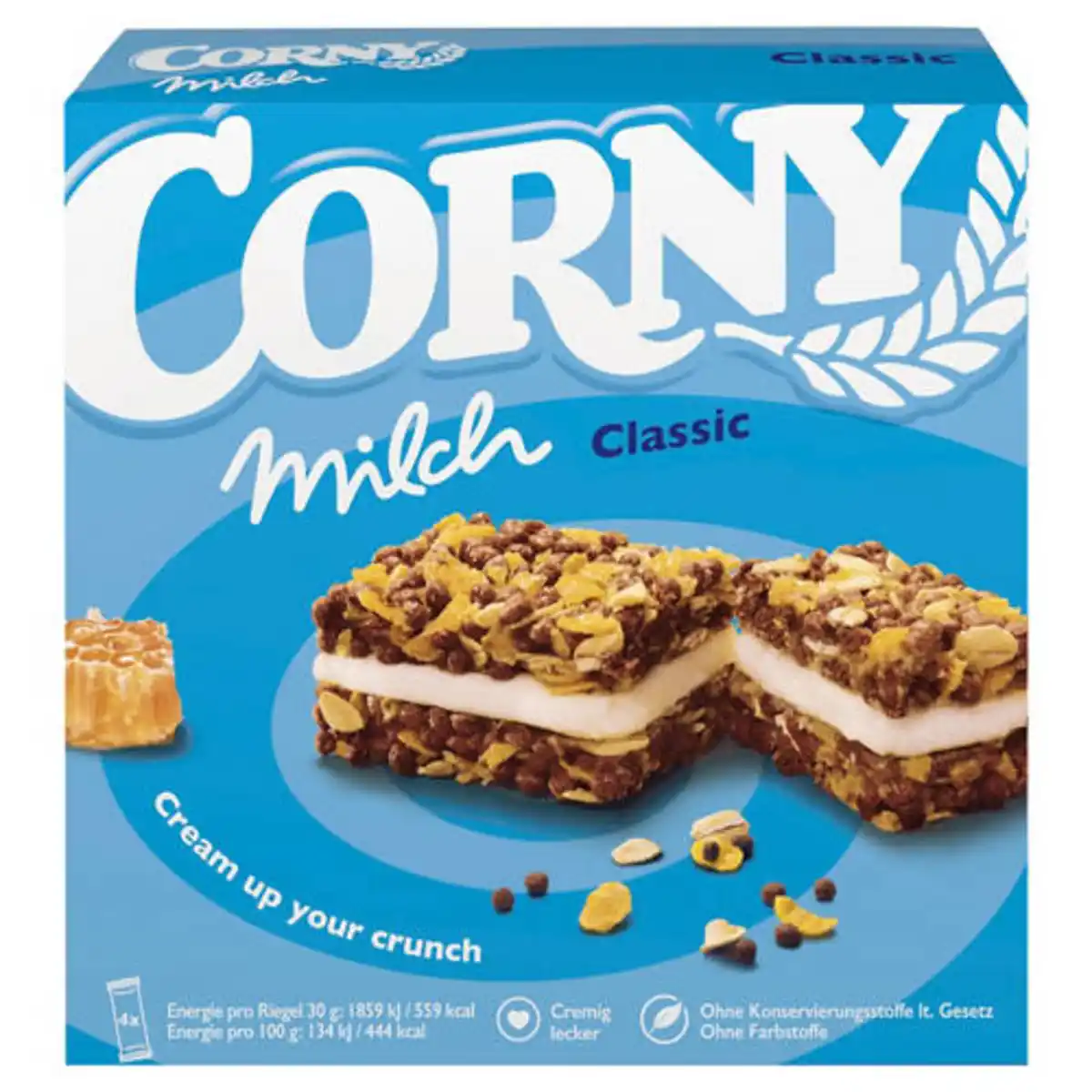 Bild 1 von CORNY Müsli-Riegel 120 g, Milch Classic
