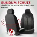 Bild 3 von Autositzbezug Corso Coll. Basic - silber-schwarz