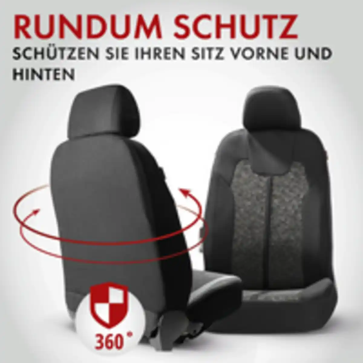 Bild 3 von Autositzbezug Corso Coll. Basic - silber-schwarz