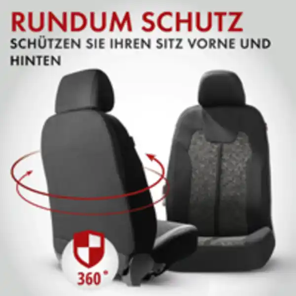 Bild 3 von Autositzbezug Corso Coll. Basic - silber-schwarz