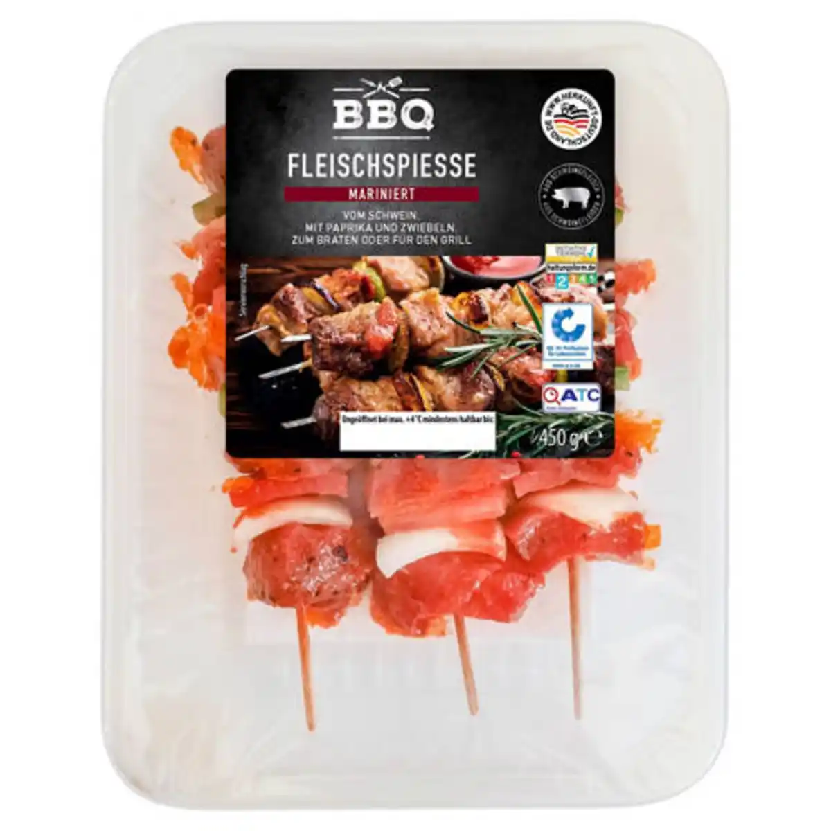 Bild 1 von BBQ Fleischspieße 450 g