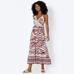 Damen-Kleid mit Viskose