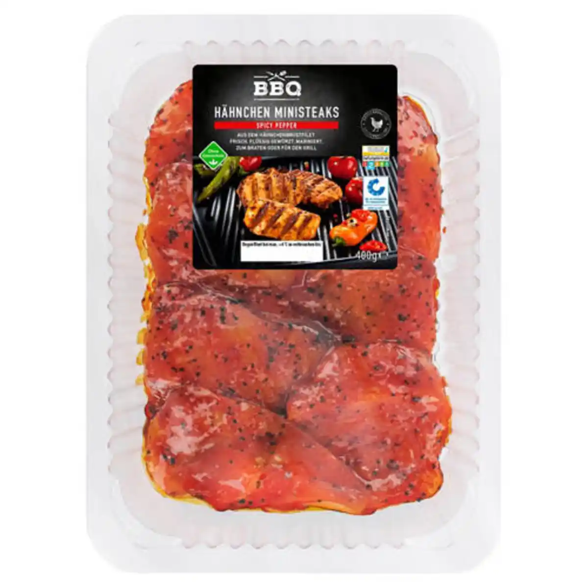 Bild 1 von BBQ Hähnchen-Ministeaks mariniert 400 g, Italienische Kräuter