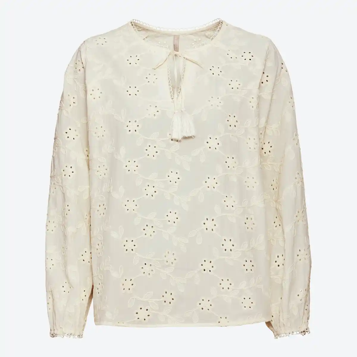 Bild 1 von Damen-Bluse mit Broderie Anglaise