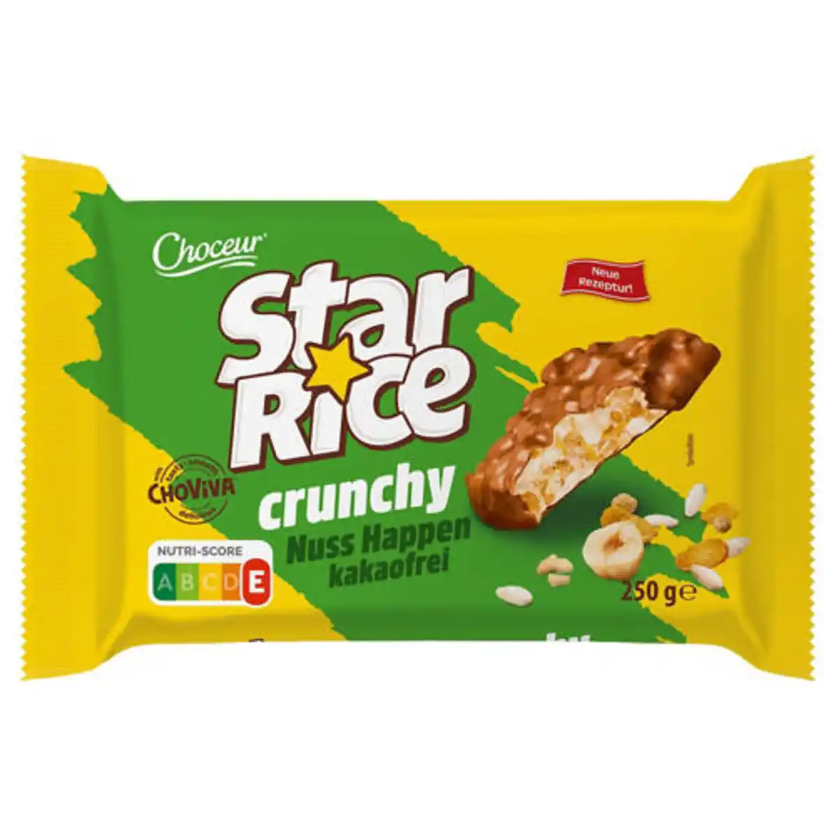 Bild 1 von CHOCEUR Star Rice 250 g, Schokolade-Puffreis Dunkel Choviva