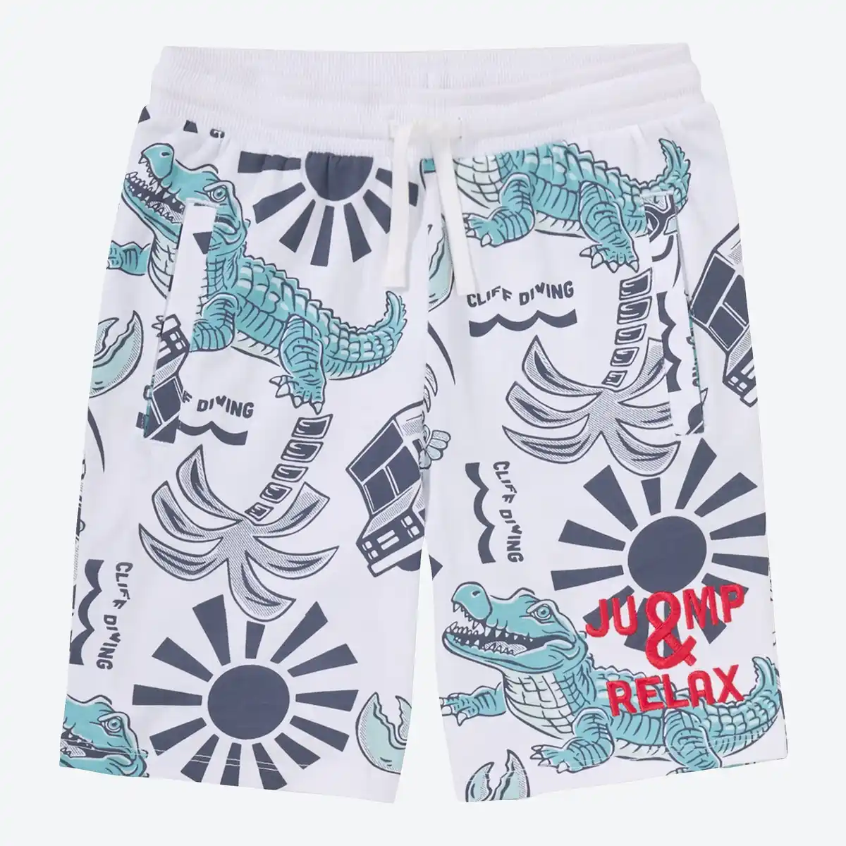 Bild 1 von Kinder-Jungen-Bermudas mit elastischem Bund