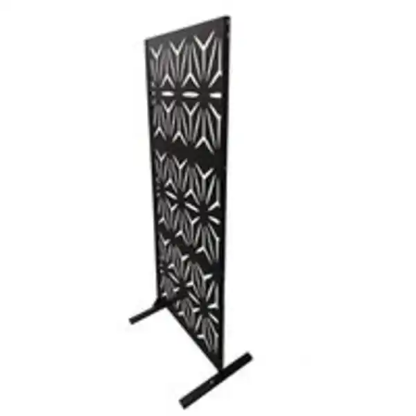 Bild 2 von Dekorative Metall Sichtschutzwand, ca. 160 x 56 cm – Metallfarben